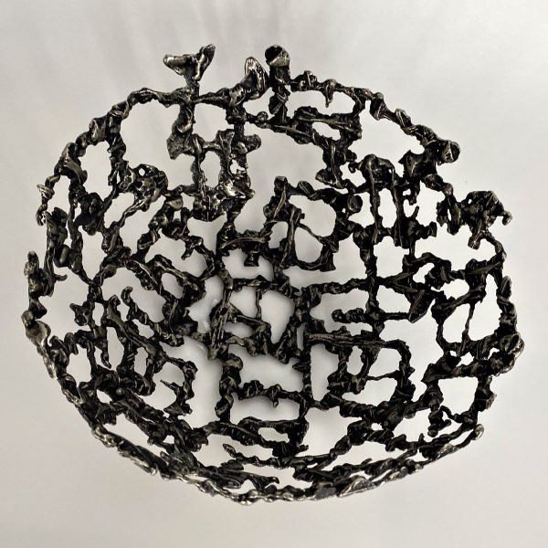 Antique Center Piece Palm Bowl - Image 2
