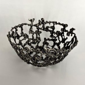 Antique Center Piece Palm Bowl